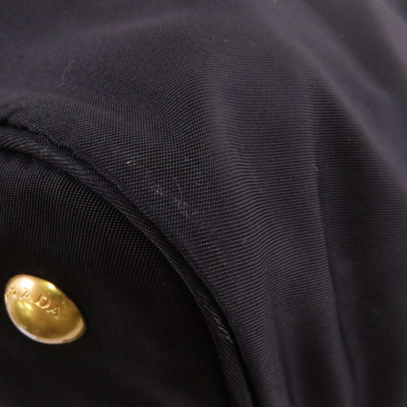 PRADA 尼龍2Way Shoulder金扣手挽肩背兩用袋-11