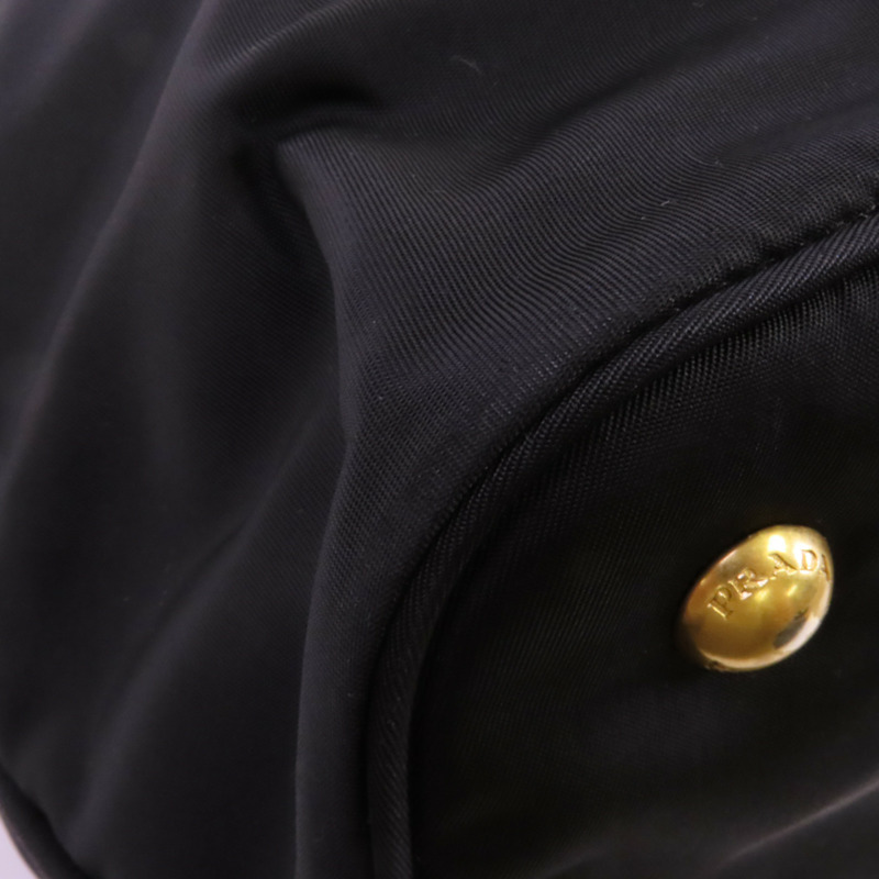 PRADA 尼龍2Way Shoulder金扣手挽肩背兩用袋-12