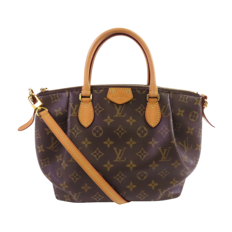 LOUIS VUITTON Monogram Turenne PM金扣手挽肩背兩用袋-0