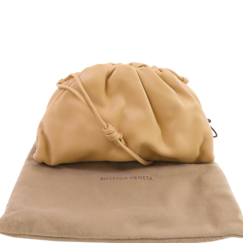BOTTEGA VENETA 牛皮皮革Mini Pouch Bag肩背袋-9