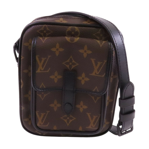 LOUIS VUITTON Monogram Macassar Christopher Wearable Wallet錢包肩背袋