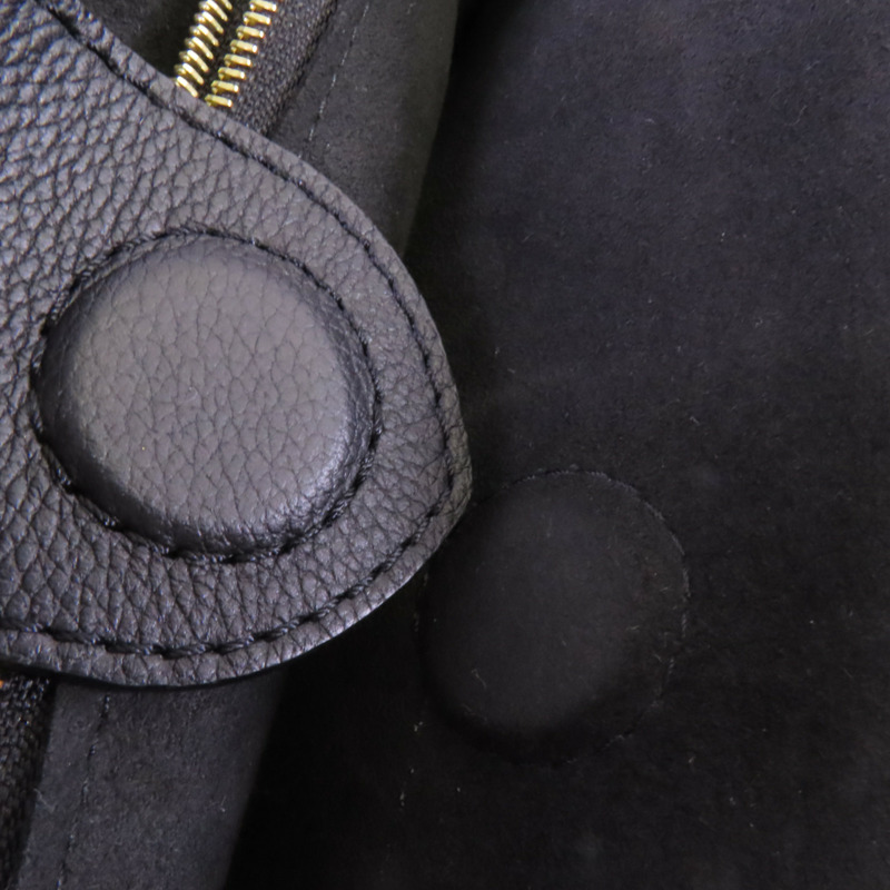 LOUIS VUITTON Damier Ebene Riverside金扣手挽肩背兩用袋-16