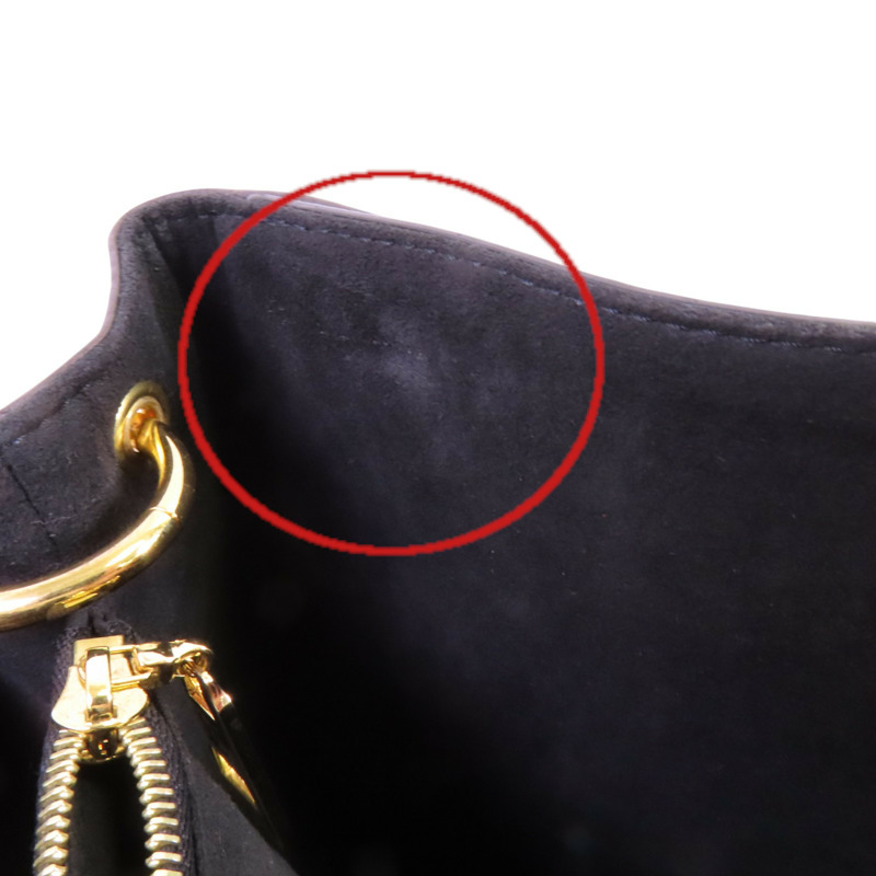 LOUIS VUITTON Damier Ebene Riverside金扣手挽肩背兩用袋-17