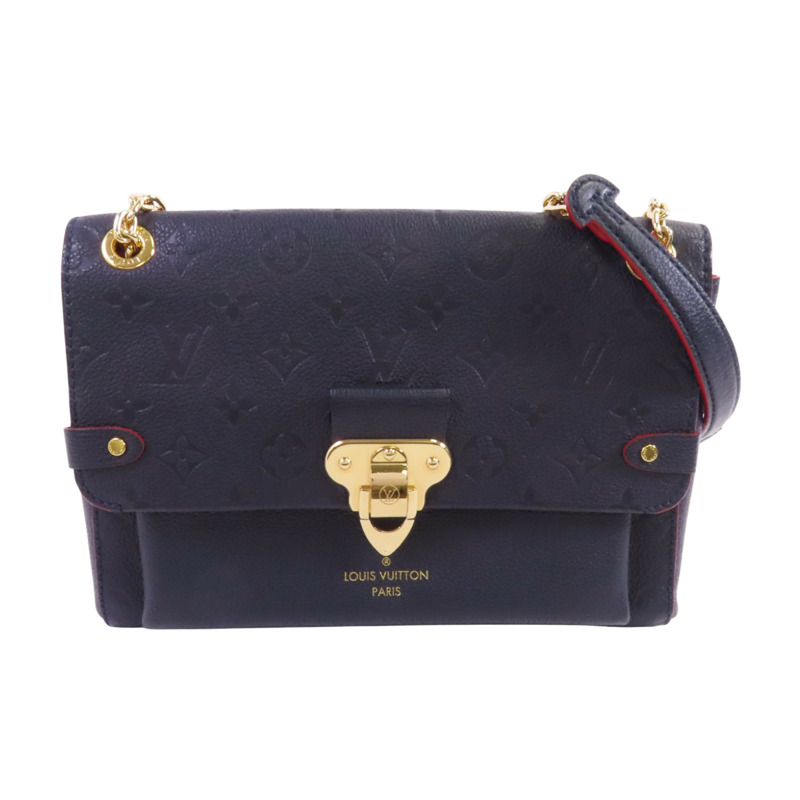 LOUIS VUITTON Monogram Empreinte Vavin PM金扣鏈帶肩背袋-0
