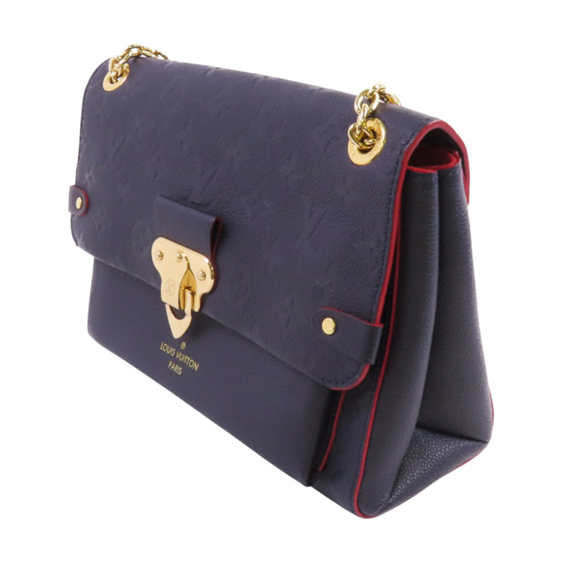 LOUIS VUITTON Monogram Empreinte Vavin PM金扣鏈帶肩背袋-2