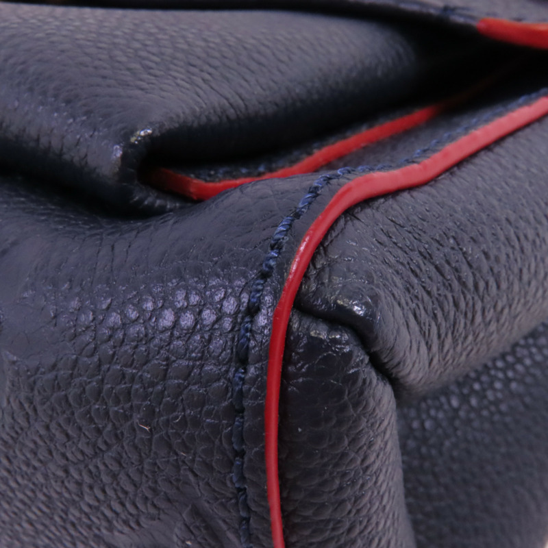 LOUIS VUITTON Monogram Empreinte Vavin PM金扣鏈帶肩背袋-11