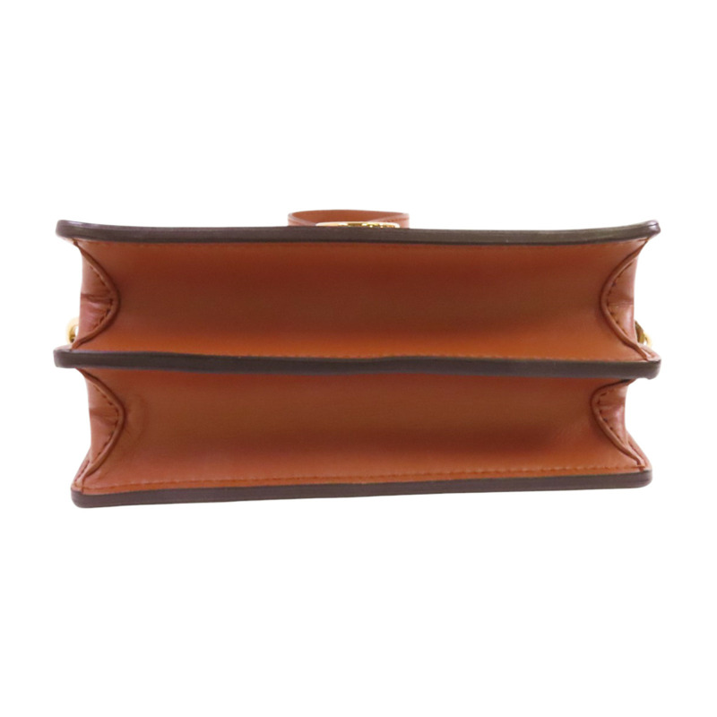 LOUIS VUITTON Monogram Reverse Mini Dauphine金扣肩背袋-3