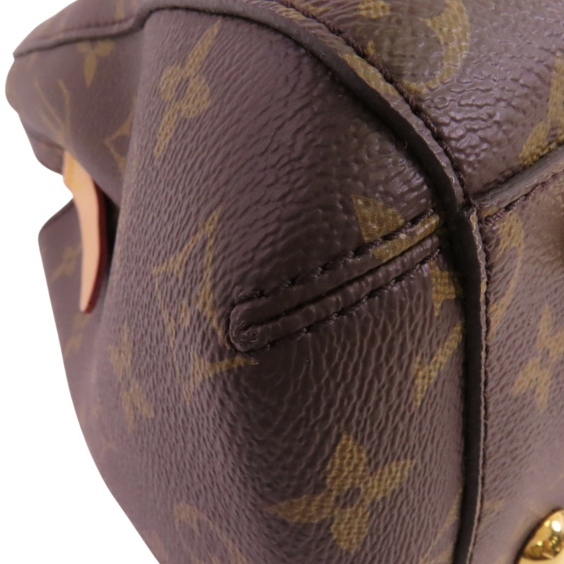 LOUIS VUITTON Monogram Montaigne BB金扣手挽肩背兩用袋-10