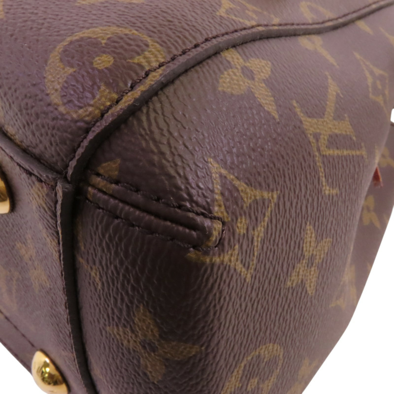 LOUIS VUITTON Monogram Montaigne BB金扣手挽肩背兩用袋-11