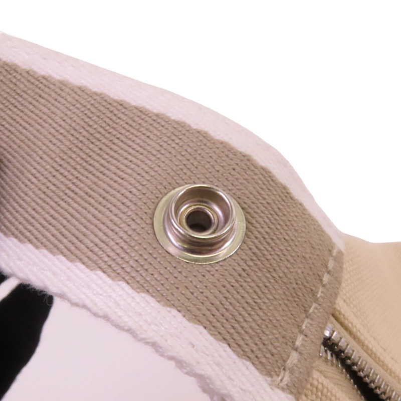 HERMES 帆布Bride-a-Brac Case銀扣手挽袋-15