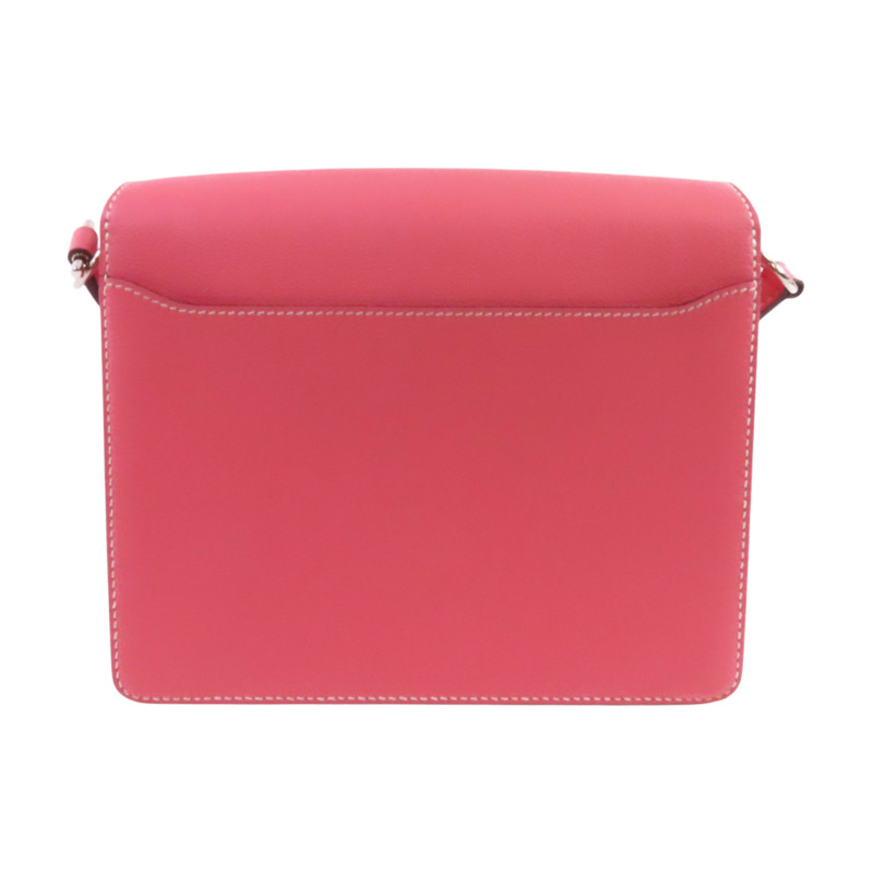 HERMES Evercolor皮革Roulis 23銀扣肩背袋-1