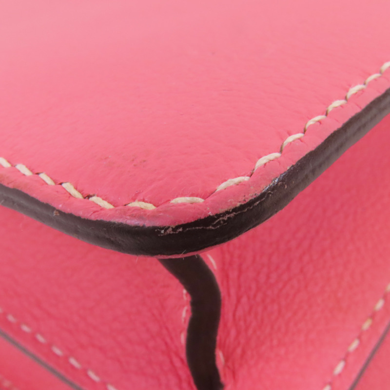 HERMES Evercolor皮革Roulis 23銀扣肩背袋-12