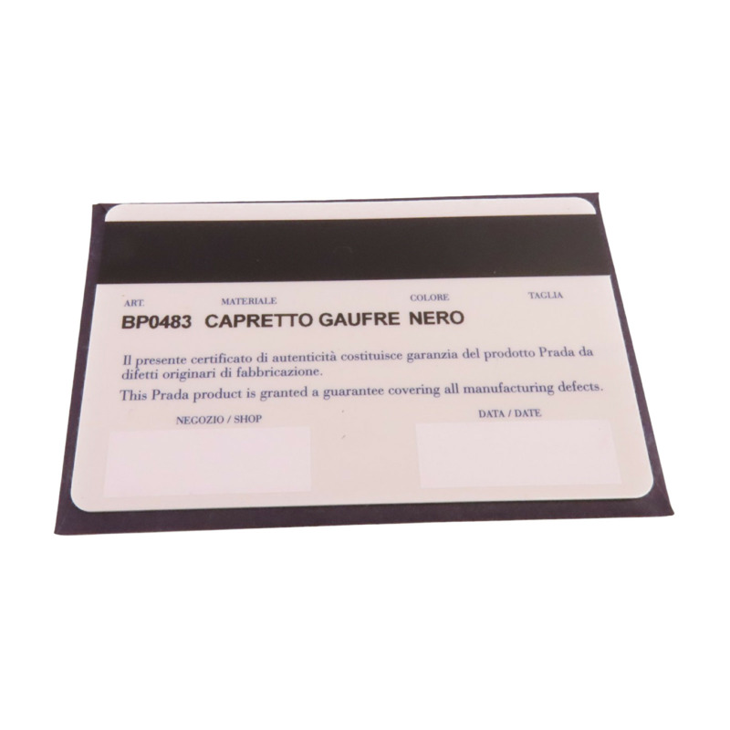 PRADA 牛皮皮革Capretto Graufre Clutch手拿包-8