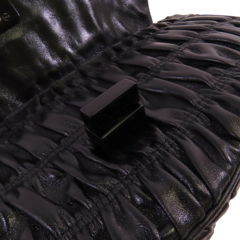 PRADA 牛皮皮革Capretto Graufre Clutch手拿包-12