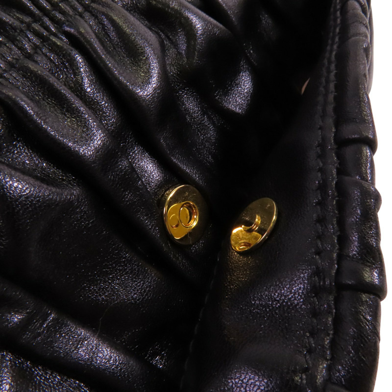 PRADA 牛皮皮革Capretto Graufre Clutch手拿包-14