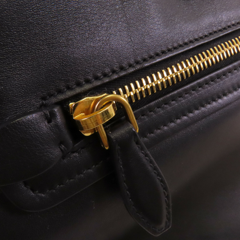 PRADA 牛皮皮革City Bag金扣肩背袋-19