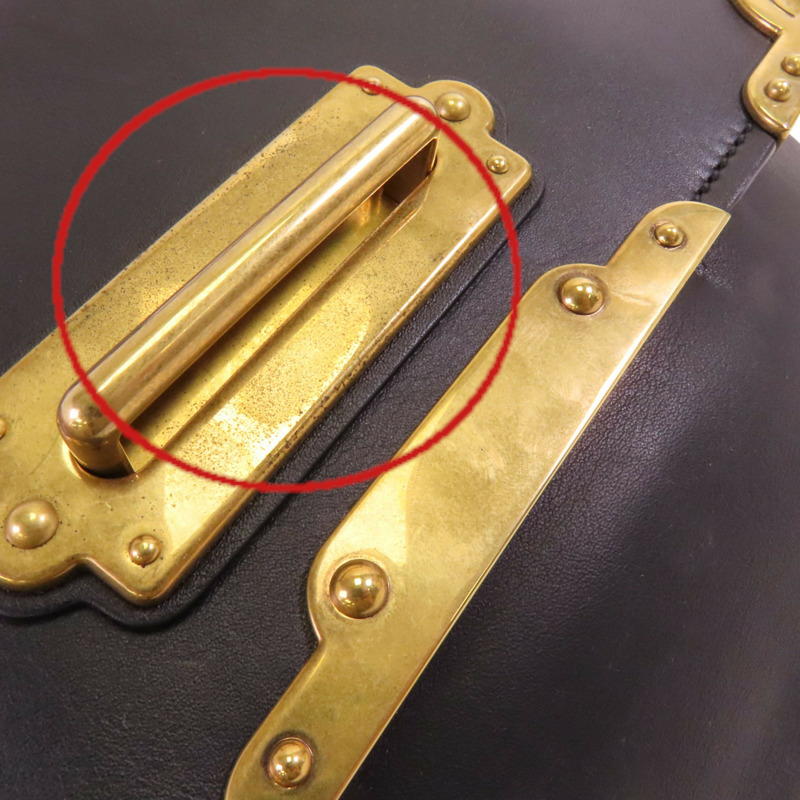 PRADA 牛皮皮革City Bag金扣肩背袋-22