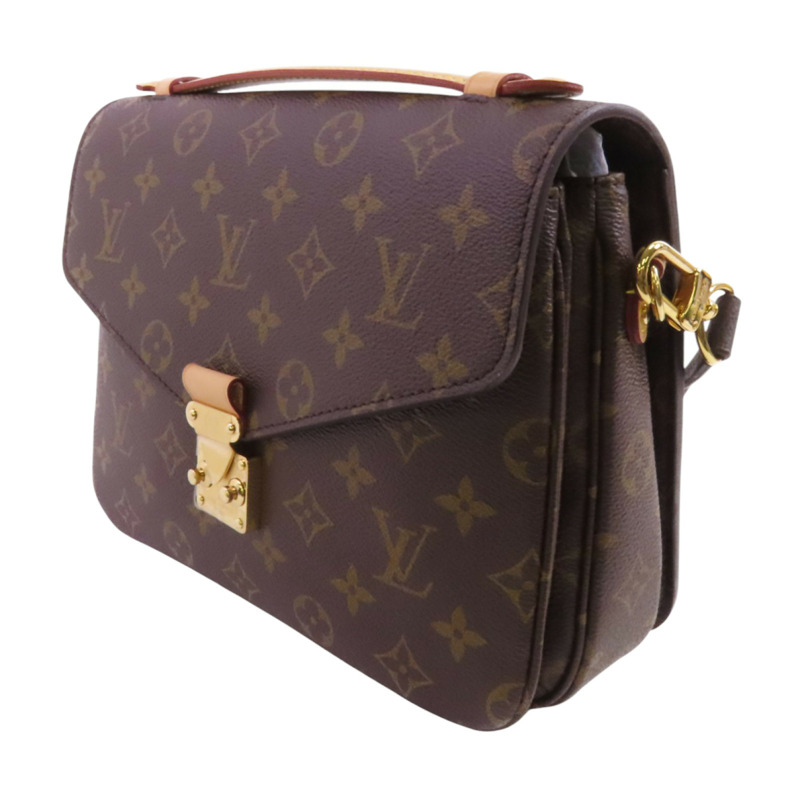 LOUIS VUITTON Monogram Pochette Metis金扣手挽肩背兩用袋-2