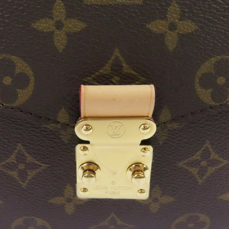 LOUIS VUITTON Monogram Pochette Metis金扣手挽肩背兩用袋-8