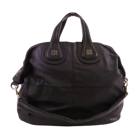 GIVENCHY 牛皮皮革Nightingale金扣手挽肩背兩用袋