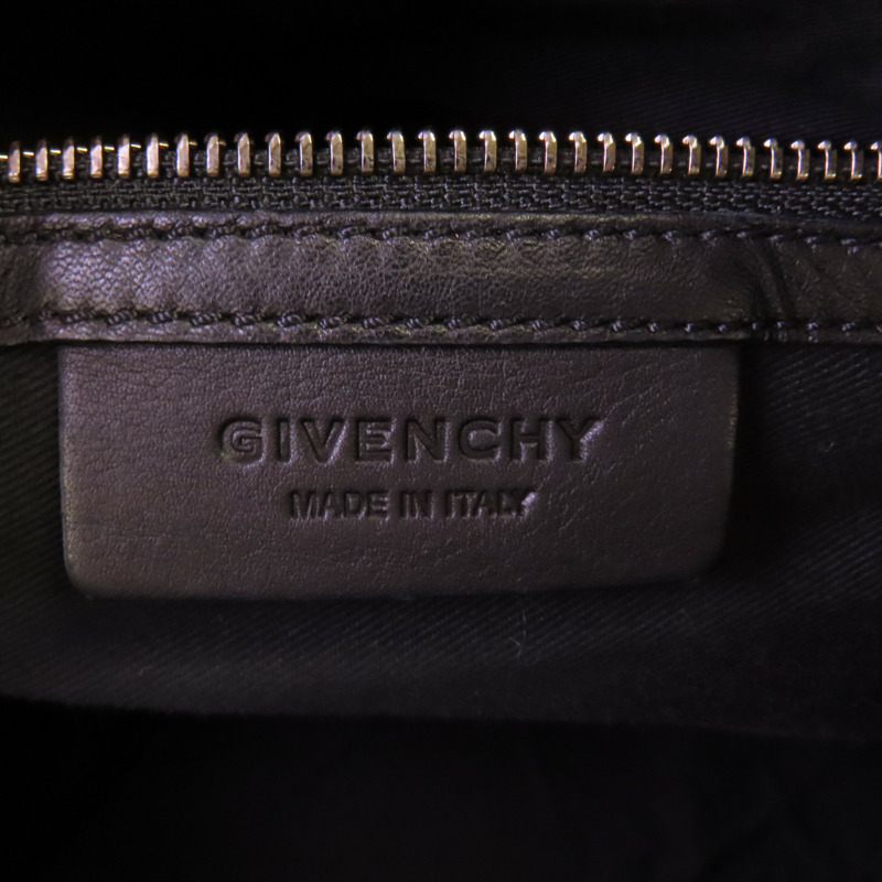 GIVENCHY 牛皮皮革Nightingale金扣手挽肩背兩用袋-6