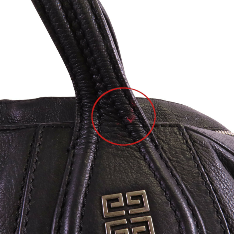 GIVENCHY 牛皮皮革Nightingale金扣手挽肩背兩用袋-18