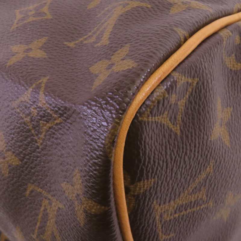 LOUIS VUITTON Monogram Speedy 30金扣手挽袋-13