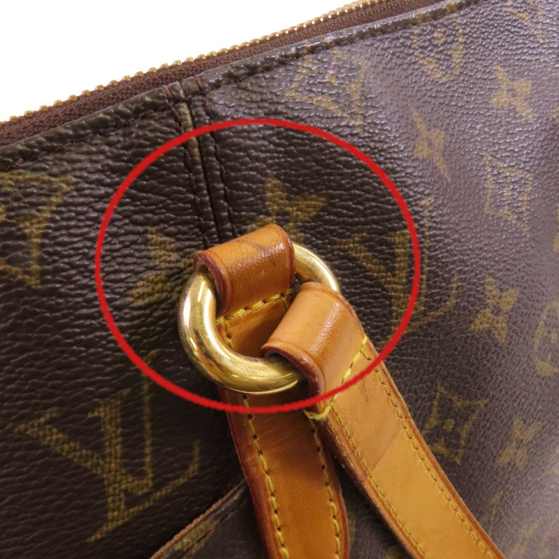 LOUIS VUITTON Monogram Totally PM金扣肩背袋-15