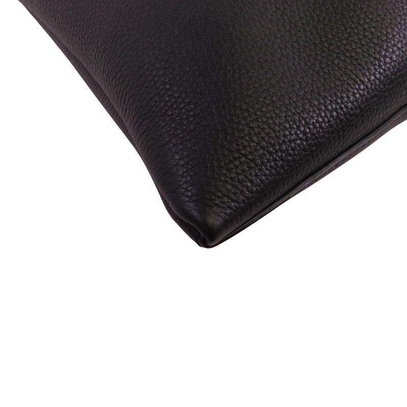 FENDI 牛皮皮革After Roma Pouch Shoulder銀扣肩背袋-12