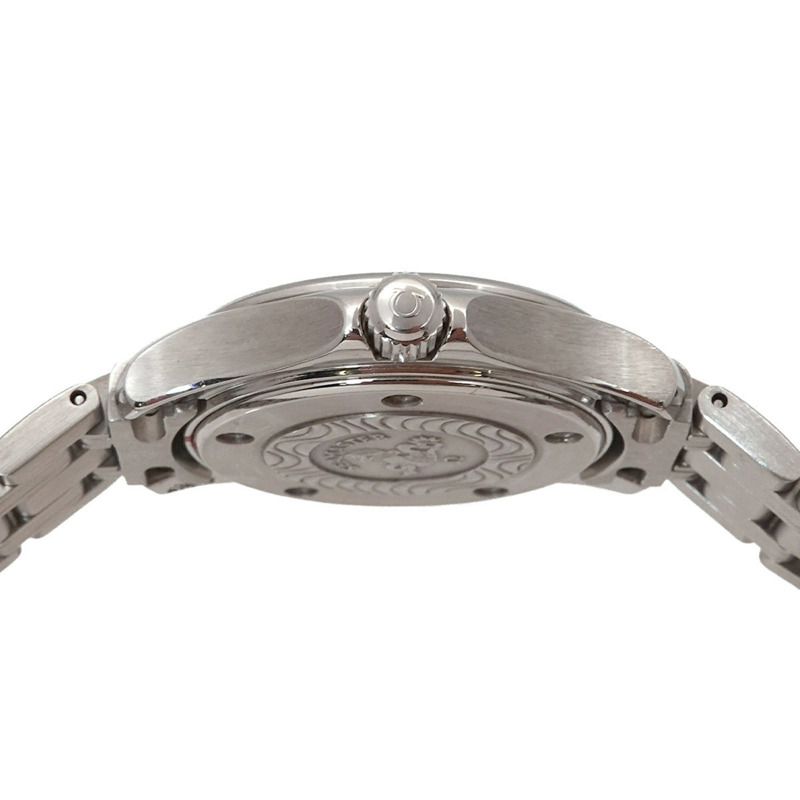 歐米茄海馬系列120 2571 31 女士腕錶，附日期顯示，銀色石英機芯-4