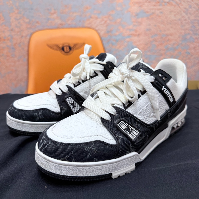 LV TRAINER熊貓配色休閒鞋/39-0