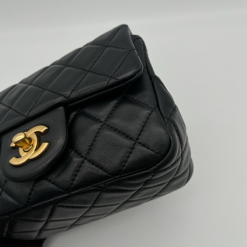 Chanel 小方胖金球鏈包-3