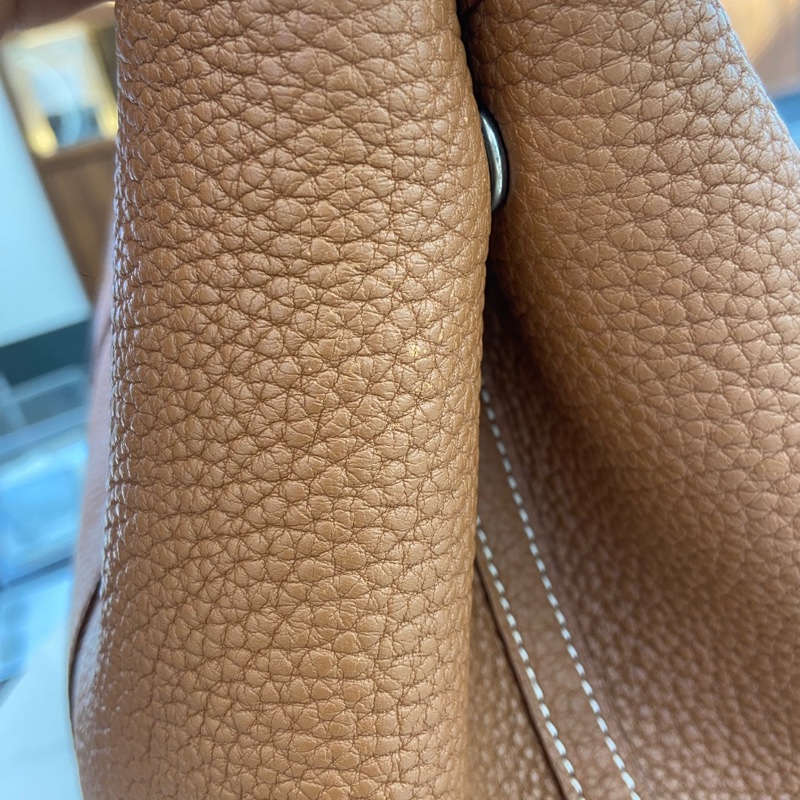 愛馬仕Hermes金棕花園36 D刻，尺寸36*26、，秋冬本命色包包 各種實用百搭款-7