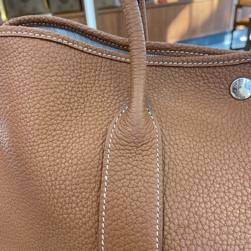 愛馬仕Hermes金棕花園36 D刻，尺寸36*26、，秋冬本命色包包 各種實用百搭款-9