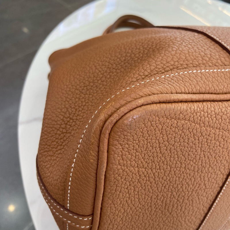 愛馬仕Hermes金棕花園36 D刻，尺寸36*26、，秋冬本命色包包 各種實用百搭款-12