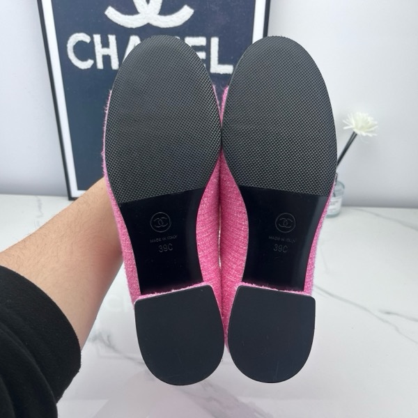 Chanel香奈兒 黑粉休閒鞋 39碼  98新-9