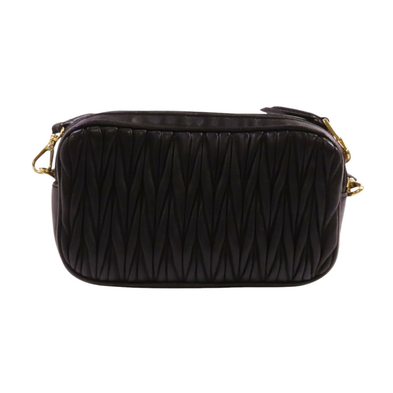 Miu Miu 羊皮皮革Shoulder Bag金扣肩背袋-1