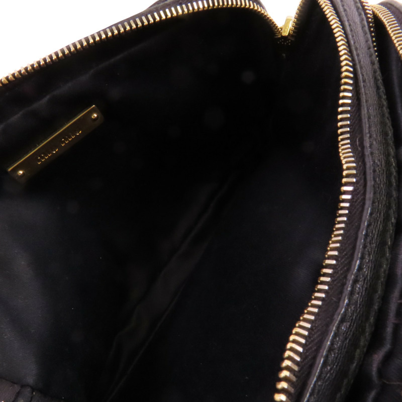 Miu Miu 羊皮皮革Shoulder Bag金扣肩背袋-5