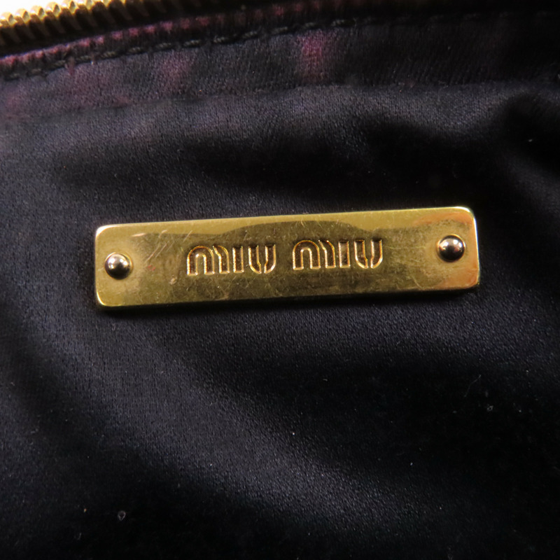 Miu Miu 羊皮皮革Shoulder Bag金扣肩背袋-6