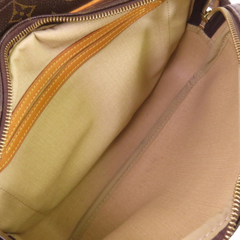 LOUIS VUITTON Monogram Reporter PM金扣肩背袋-5