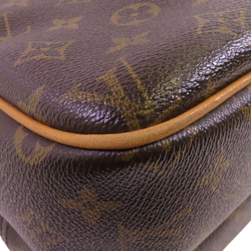 LOUIS VUITTON Monogram Reporter PM金扣肩背袋-12
