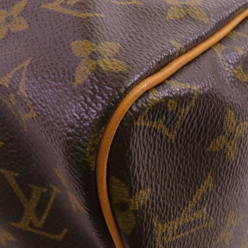 LOUIS VUITTON Monogram Speedy 30金扣手挽袋-11