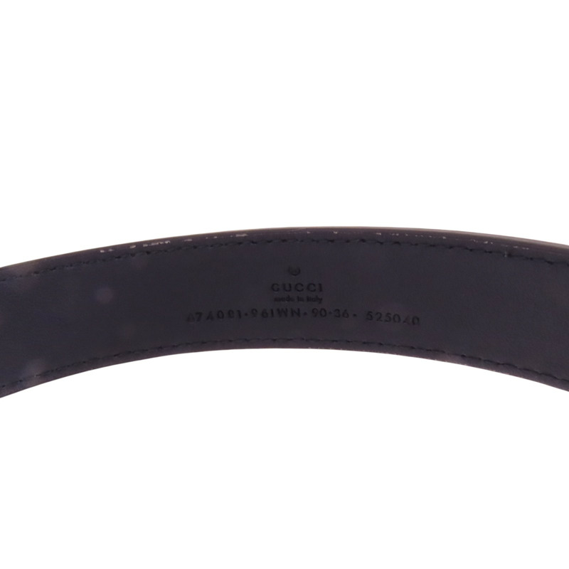 GUCCI 塗層帆布Ophidia GG Supreme銀扣腰包-15