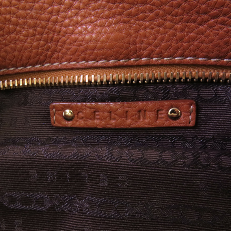 CELINE 牛皮皮革Better Sweet金扣肩背袋-5