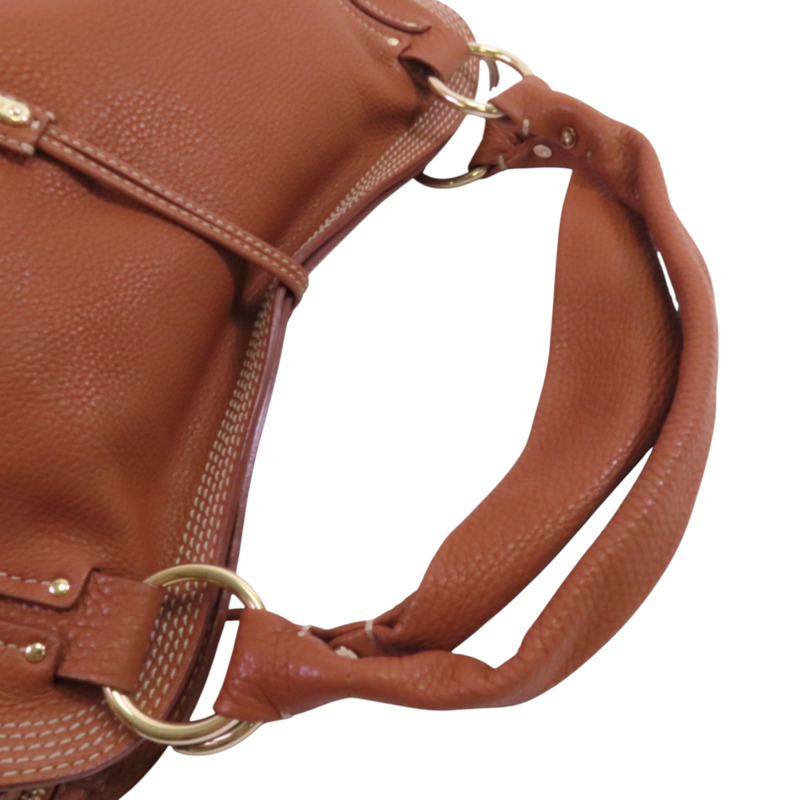 CELINE 牛皮皮革Better Sweet金扣肩背袋-8