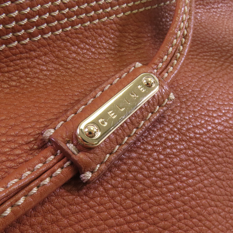 CELINE 牛皮皮革Better Sweet金扣肩背袋-9