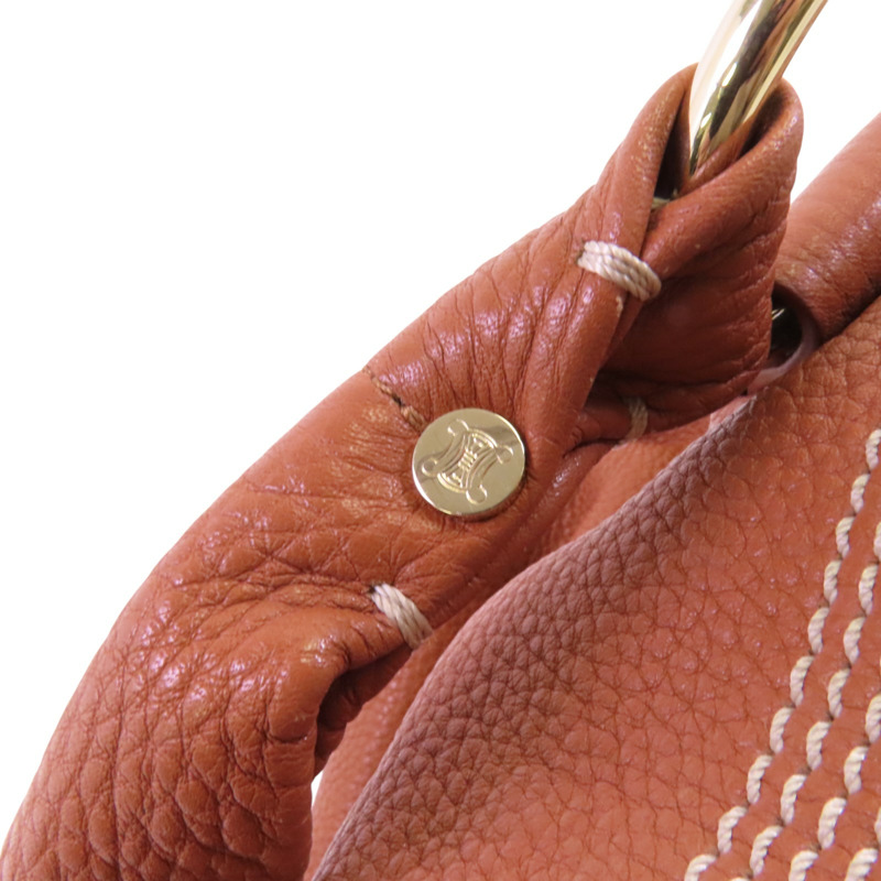 CELINE 牛皮皮革Better Sweet金扣肩背袋-16