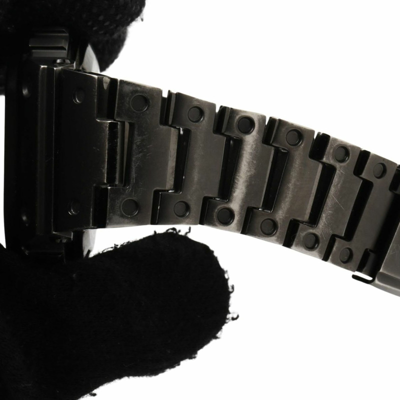 卡西歐 G-SHOCK 全金屬 5000 系列 GMWB5000MB1JF 黑色不鏽鋼男士數位手錶-6