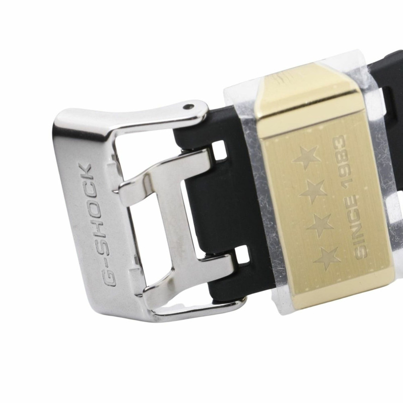 卡西歐 G-SHOCK 110 系列 GA114RE1AJR 黑色樹脂男士數位類比手錶-5