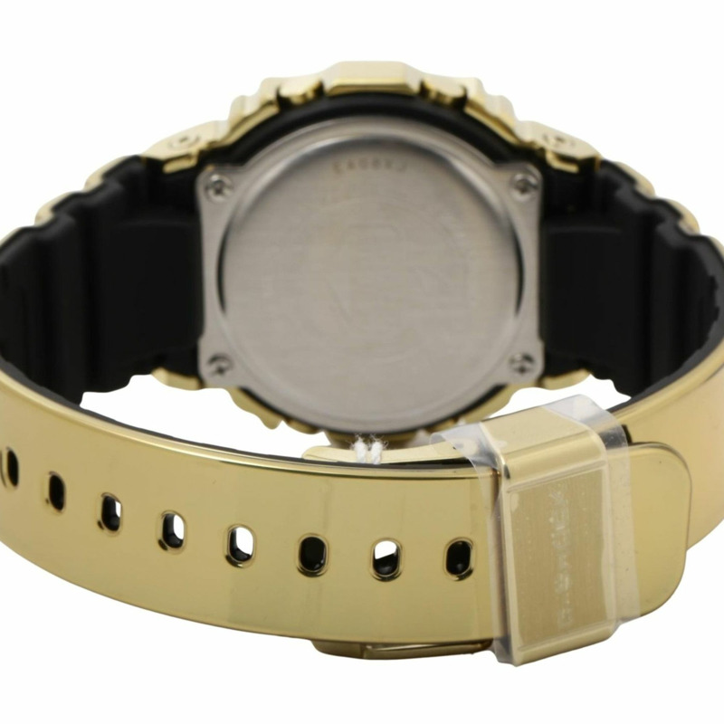 卡西歐 G-SHOCK GM5600YMG9JF 男士電子錶，金色/黑色樹脂/不鏽鋼-4
